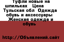 Туфли новые на шпильках › Цена ­ 800 - Тульская обл. Одежда, обувь и аксессуары » Женская одежда и обувь   